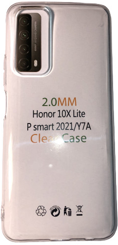 Púzdro MobilEu Transparentný obal silikónový na Honor 10x Lite TO55C