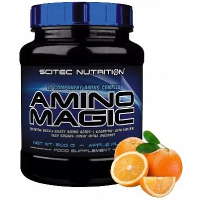 Prášok viaczložkový produkt Amino Magic Scitec Nutrition 500 g pomaranč