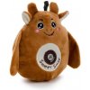 JK ANIMALS plyšová kravička 16 cm