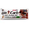 Amix Low-Carb 33% Proteín Bar 60 g double dutch chocolate