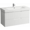 Laufen Juna Skrinka pod umývadlo 102 cm, biela matná H4115321092601