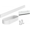 Hansgrohe WallStoris, sada do sprchy, biela matná, HAN-27967700