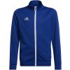 juniorská futbalová mikina adidas, ENT22 TK JKTY modrá,biela 128