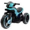 Detská elektrická motorka Baby Mix POLICE modrá Modrá