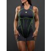 SUPER WOMAN overal SHORT grey-neon green Veľkosť: L