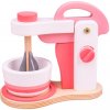 Bigjigs Toys dřevěný mixér růžový