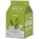 A'Pieu Green Tea Milk One-Pack maska s extraktom zo zeleného čaju 21 g