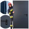 Protipožiarne dvere antracit EI30 Padilla 90 cm oceľové RAL 7016