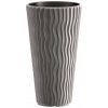 Kvetináč plast sivý Prosperplast 62 cm x 34,9 x 62 cm