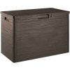 TOOMAX Záhradný úložný box Woodys 160 l, hnedý