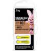 Batéria zinko-vzdušná, ZA10, PR70, AC10, DA230, do naslúchadiel, Duracell, blister, 6-pack, 42435