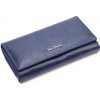 Značková kožená dámska peňaženka Pierre Cardin modrá (GDPN425)