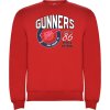 Superfutbal Pánska mikina Gunners, červená Veľkosť: S