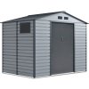 Letoss Záhradný domček MONTREAL 9x6 Light Grey