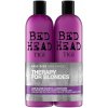 TIGI Bed Head Dumb Blonde Duo šampón a kondicionér na blond vlasy 1500ml