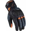 LS2 Helmets LS2 AIR RAPTOR MAN GLOVES DARK BLUE H-V ORANGE - M