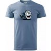 Parové tričko - Skrutka a matka - Klasické pánske tričko vyššej gramáže - 2XL ( Denim )