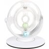Flamingo Interaktivní hračka pro kočky Rotační kolo Dita bílé 26x26x27,5cm