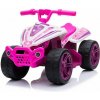 mamido Detská elektrická štvorkolka Little Monster ružová