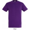 SOL´S REGENT / Pánske tričko s okrúhlym výstrihom - dark purple L