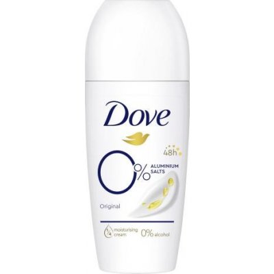 Dove 0% ALU Original 48h 50 ml dezodorant na elimináciu baktérií vznikajúcich pri potení pre ženy
