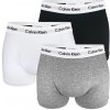 CALVIN KLEIN - 3PACK cotton stretch classic black, white, gray boxerky-XL (101-106 cm)