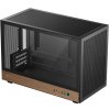 DEEPCOOL Case CH260 WOOD, mATX, Průhledná bočnice, černo-dřevěná R-CH260-BKNWM0-G-1 Deepcool