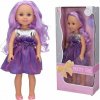 Wiky Bábika fialová 35cm WKW030048