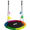 Záhradný hojdací kruh s vlajkami 120 cm Aga MR1120 FLAG-6C - šesťfarebný