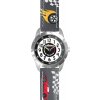 CLOCKODILE CWB0121 - Svietivé sivé chlapčenské hodinky RACING CARS