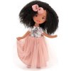 Panenka Tina v růžových šatech s flitry od firmy ORANGE TOYS (Tina in Pink Dress with Sequins - 32 cm)