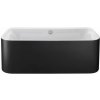 Duravit Happy D.2 Plus Voľne stojaca vaňa, 180x80 cm, biela/graphit super matt 700453800000000