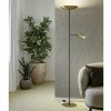 | Eglo 901979 - stmievateľná LED stojacia lampa CONIVARINO LED/26,5W/230V +LED/4W zlatá | 901979