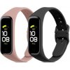 2x Náramok kwmobile Samsung Galaxy Fit 2 černá, růžová