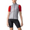 Castelli Aria W Vest, Silver grey Veľkosť: XL Dámska extra ľahká cyklo vesta