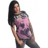Yakuza dámske tričko NO CLOWN CURVED Crew Neck GSB 22131 parisian night Farba: modrá, Veľkosti dámske: S