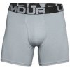 Pánske boxerky Under Armour Charged Cotton 6in 3 Pack-GRY L