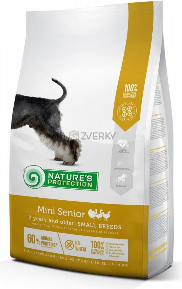 Natures Protection dog senior mini poultry 7+ 7,5 kg