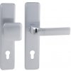 MI - QB SECUR/SUN 1 - SH madlo/kľučka ľavá PZ 90 mm Chróm lesklý/Chróm matný