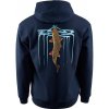 Grundéns mikina Riser Hoodie dark navy