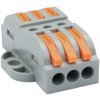Tracon Slovakia s.r.o. Dvojstranná otváracia WAGO svorka 3-pólová 3-3 - OVOFT33