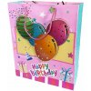 Darčeková taška veľká Happy Birthday s trblietkami Typ: 2