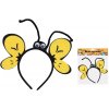 Čelenka včielka karnevalový doplnok