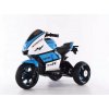 mamido Detská elektrická motorka MotoV6 modrá