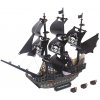 Woodcraft Drevené 3D puzzle Pirátska loď Čierna perla