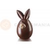 Sada termoformovaných foriem na čokoládu, veselý zajíček 3D - 285x150x58 mm | SILIKOMART, Lucky Bunny