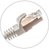 KELine PC-C6-S-010 Patch, Cat 6, S-FTP, LSOH, 1m, šedý