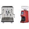 ECM Synchronika II + Eureka Atom 60, ferrari red