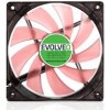 EVOLVEO 12L1RD ventilátor 120mm, 4 LED červený, 3pin FAN 12 RED