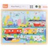Viga Drevené puzzle 48 dielikov - doprava
